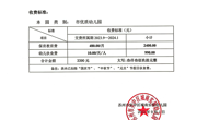 苏州市吴中区城南实验幼儿园2023-2024学年度第一学期收费公示