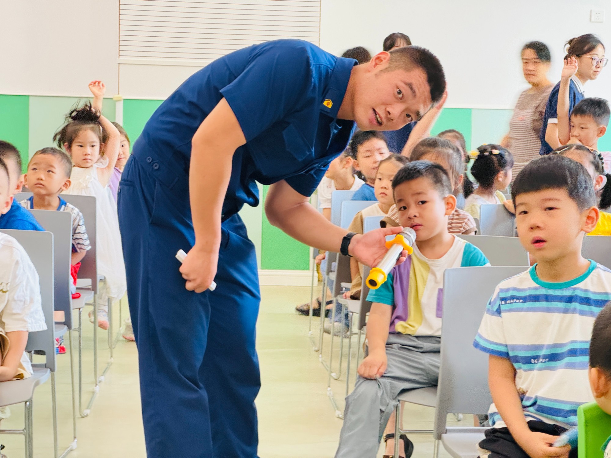 开学第一课，萌娃懂消防